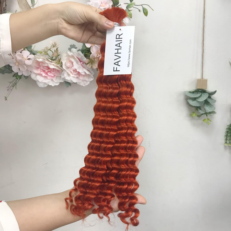 350# Deep Wave Hair Bulk