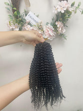 Load image into Gallery viewer, Kinky Curly Crochet Human Hair Extensions
