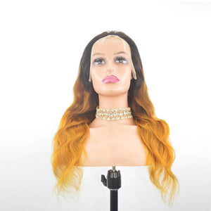 1b/4/Golden Body Wave 13x4 Lace Front Wig