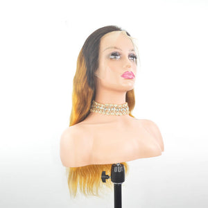 1b/4/Golden Body Wave 13x4 Lace Front Wig