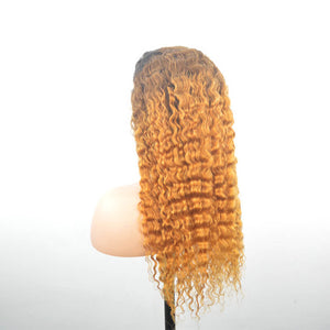 1b/4/Golden Water Wave 13x4 Lace Front Wig