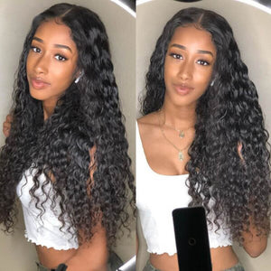 4x4 Lace Closure Wig Italian Curly Wig
