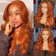Load image into Gallery viewer, Body Wave Ginger Lace Wig
