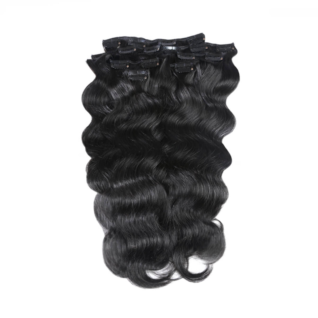 Clip In Body Wave Hair Extensions