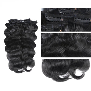 Clip In Body Wave Hair Extensions