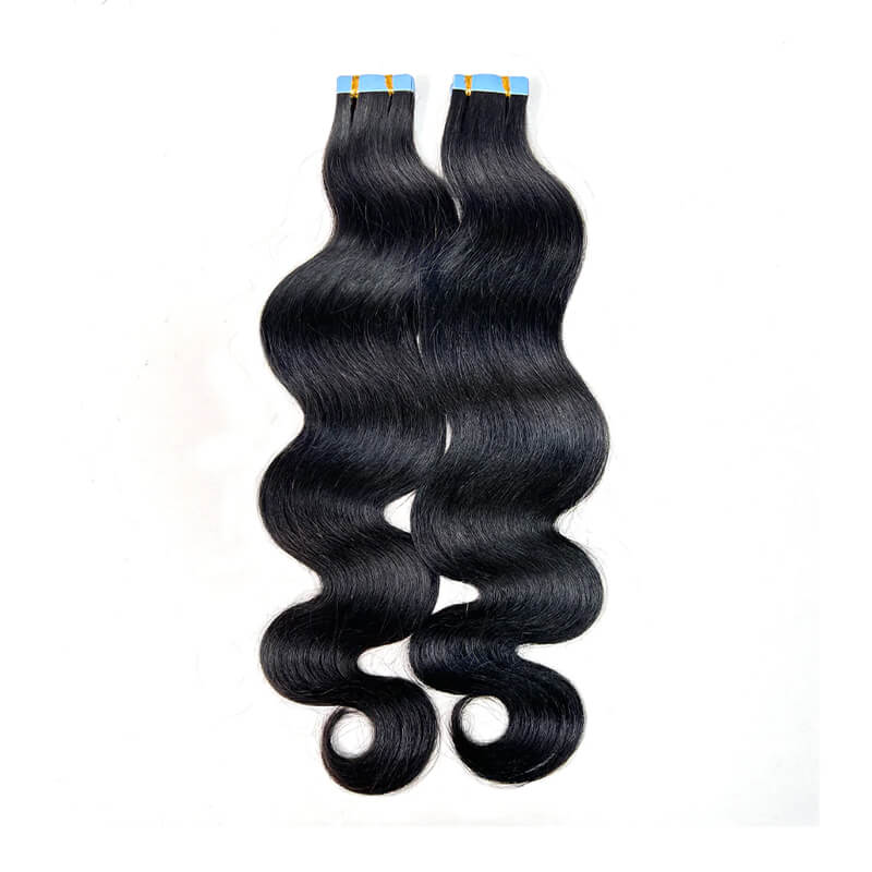 Body Wave Tape In Virgin Human Hair Extensions (100grams 40pcs/package)