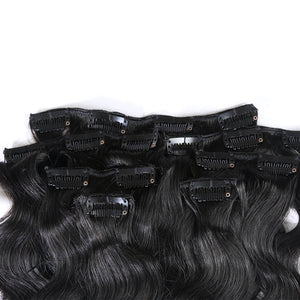 Clip In Body Wave Hair Extensions