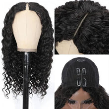 Load image into Gallery viewer, V Part Deep Wave Wig
