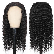 Load image into Gallery viewer, V Part Deep Wave Wig
