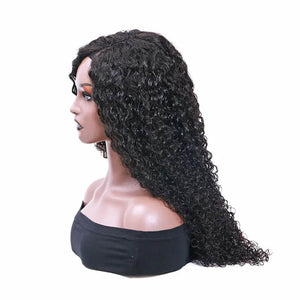 V Part Jerry Curly Wig