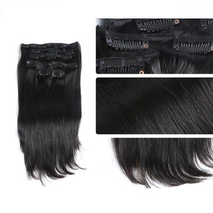 Clip In Straight Hair Extensions