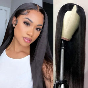 V Part Straight Wig