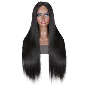 V Part Straight Wig