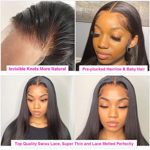 13x4 Lace Front Wig Straight Wig