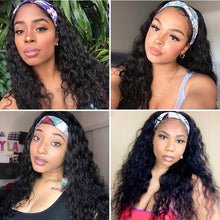 Load image into Gallery viewer, headband wig italian curly favhair models
