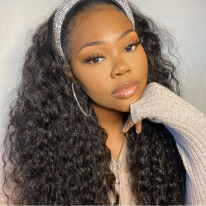 Favhair Loose body wave headband wig model
