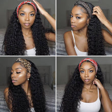 Load image into Gallery viewer, deep wave headband wig favhair
