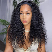 Load image into Gallery viewer, deep wave headband wig favhair model
