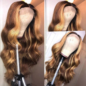 Highlight P4/27 Body Wave Lace Wig