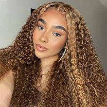 Load image into Gallery viewer, Highlight P4/27 Jerry Curly Lace Front Wig
