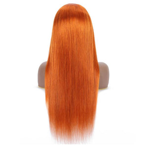 Straight Ginger Lace Wig