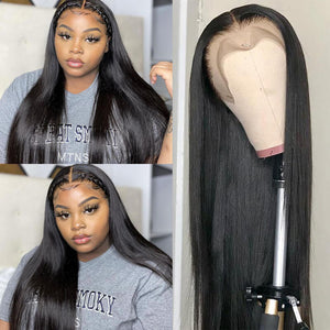 favhair T-part wig straight model