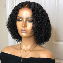 Load image into Gallery viewer, curly bob wig favhair left side
