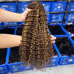 Highlight P4/27 Deep Wave Hair 3 Bundles