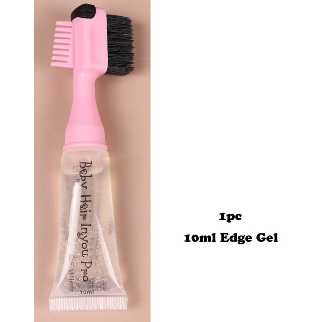 Hair Styling Edge Control Gel With Brush For Baby Hair For Beauty FAVHAIR
