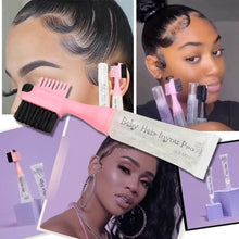 Load image into Gallery viewer, Baby Hair Edge Brush with Gel
