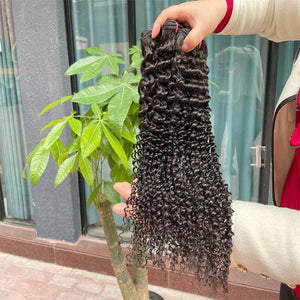 Indian Hair Kinky Curly Bundles