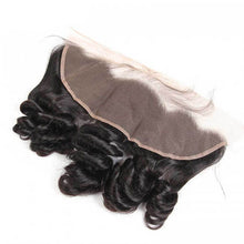 Load image into Gallery viewer, Loose Wave Hair 3 Bundles with 13x4 Frontal
