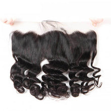 Load image into Gallery viewer, Loose Wave Hair 4 Bundles With 13x4 Lace Frontal
