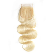 Load image into Gallery viewer, Color 613# Body Wave Hair 4 Bundles with Closure
