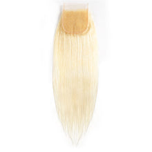 Load image into Gallery viewer, Color 613# Straight Hair 4 Bundles with Closure
