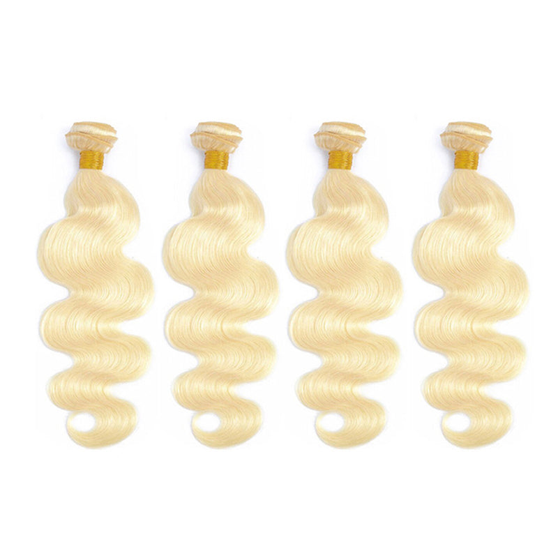 Color 613 Body Wave Hair 4 Bundles