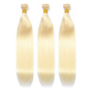 Color 613# Straight Hair 3 Bundles