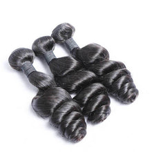 Load image into Gallery viewer, Loose Wave Hair 3 Bundles with 4x4 Lace Closure
