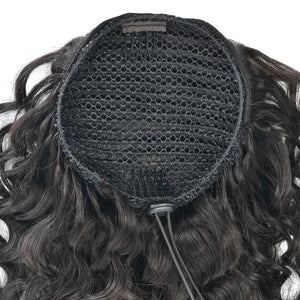Customize Ponytail Hair Italian Curly