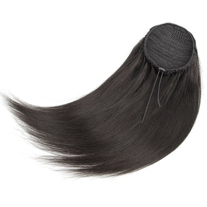Customize Ponytail Hair Straight