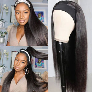 favhair straight headband wig