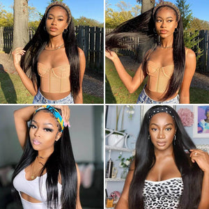 favhair straight headband wig models