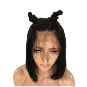 favhair lace front straight bob wig different style